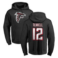 Elroe A.Falcons #12 Avieon Terrell Player Black Salute to Service Hoodies Stitched Jerseys