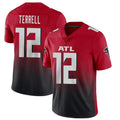 Elroe A.Falcons #12 Avieon Terrell Player Red Vapor Untouchable Limited Home Game Stitched Jerseys