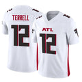 Elroe A.Falcons #12 Avieon Terrell Player White Vapor F.U.S.E. Limited Stitched Jerseys