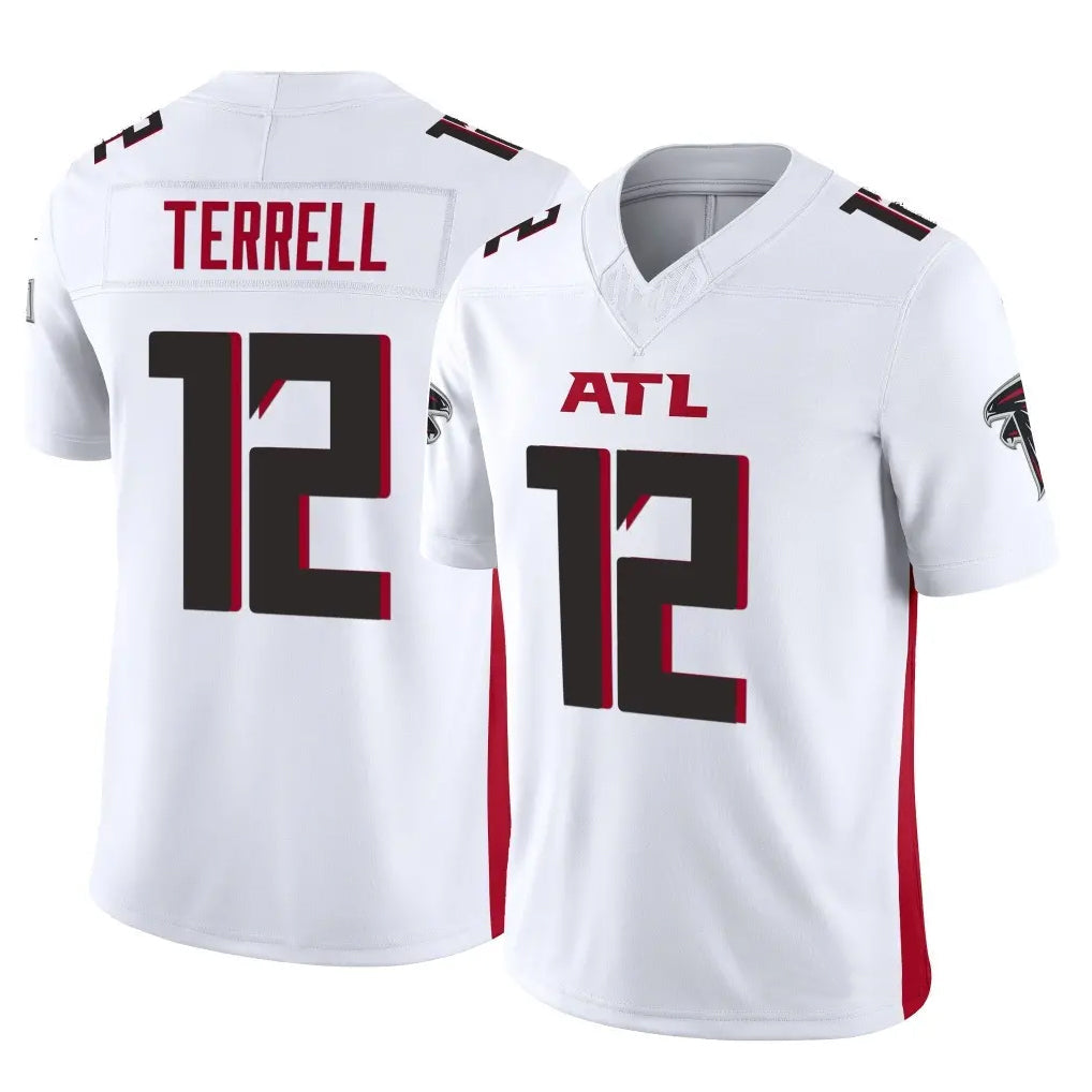 Elroe A.Falcons #12 Avieon Terrell Player White Vapor F.U.S.E. Limited Stitched Jerseys
