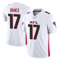 Elroe A.Falcons #17 Zachariah Branch Player White Vapor Untouchable Limited Home Game Stitched Jerseys