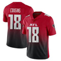 Elroe A.Falcons #18 Kirk Cousins Player Red Vapor Untouchable Limited Home Game Stitched Jerseys