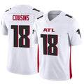 Elroe A.Falcons #18 Kirk Cousins Player Vapor F.U.S.E. Limited Whtie Stitched Jerseys