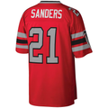 Elroe A.Falcons #21 Deion Sanders Mitchell & Ness Red Legacy Replica Jersey