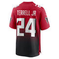 Elroe A.Falcons #24 A.J. Terrell Jr. Player Red Alternate Home Game Stitched Jerseys