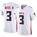 Elroe A.Falcons #3 Jessie Bates III Player White Vapor F.U.S.E. Limited Stitched Jerseys