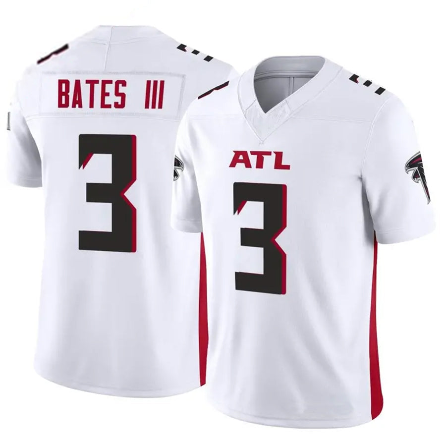 Elroe A.Falcons #3 Jessie Bates III Player White Vapor F.U.S.E. Limited Stitched Jerseys
