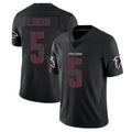 Elroe A.Falcons #5 Drake London Player Black Impact Limited Stitched Jerseys