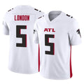 Elroe A.Falcons #5 Drake London Player White Vapor F.U.S.E. Limited Home Game Stitched Jerseys