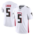 Elroe A.Falcons #5 Drake London Player White Vapor Untouchable Limited Home Game Stitched Jerseys