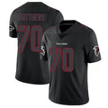 Elroe A.Falcons #70 Jake Matthews Player Black Limited Elite Game Stitched Jerseys