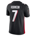Elroe A.Falcons #7 Bijan Robinson Black Vapor F.U.S.E. Limited Stitched Jerseys
