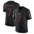 Elroe A.Falcons #7 Bijan Robinson Player Black Impact Limited Stitched Jerseys