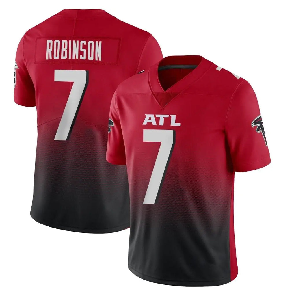 Elroe A.Falcons #7 Bijan Robinson Player Red Vapor Untouchable Limited Home Game Stitched Jerseys
