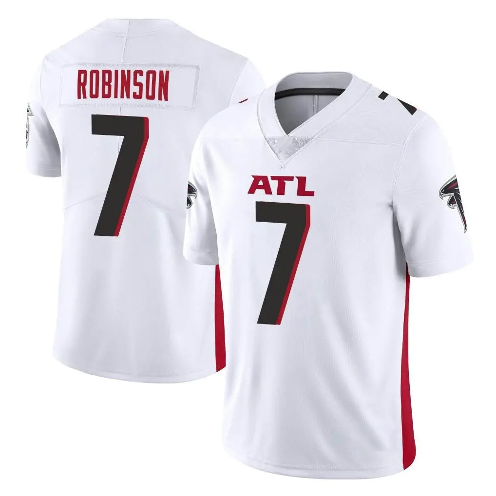 Elroe A.Falcons #7 Bijan Robinson Player White Vapor Untouchable Limited Home Game Stitched Jerseys