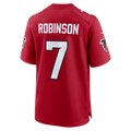 Elroe A.Falcons #7 Bijan Robinson Red Game Stitched Jerseys