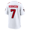 Elroe A.Falcons #7 Bijan Robinson White Game Stitched Jerseys