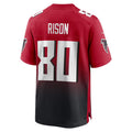 Elroe A.Falcons #80 Andre Rison Player Red Home Game Stitched Jerseys