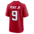 Elroe A.Falcons #9 Michael Penix Jr. Red Game Stitched Jerseys