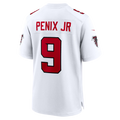 Elroe A.Falcons #9 Michael Penix Jr. White Game Stitched Jerseys