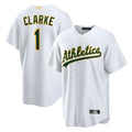 Elroe Athletics #1 Denzel Clarke player White Home 2026 Official Stitched Jersey