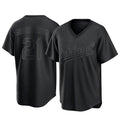 Elroe Athletics #21 Tyler Soderstrom Player Black Replica Pitch Fashion Stitched Jersey
