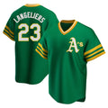 Elroe Athletics #23 Shea Langeliers Player Green Replica Cooperstown Collection T shirt Stitched Jerseys