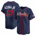 Elroe A.Braves #13 Ronald Acuna Jr. Navy 2025 Speedway Classic Alternate Limited Player Personalized Jersey