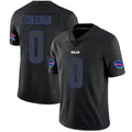 Elroe B.Bills #0 Keon Coleman Player Black Impact Limited Home Game Stitched Jerseys
