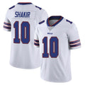 Elroe B.Bills #10 Khalil Shakir Player White Vapor Untouchable Limited Stitched Jerseys