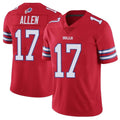 Elroe B.Bills #17 Josh Allen Player Red Vapor Untouchable Limited Home Game Stitched Jerseys
