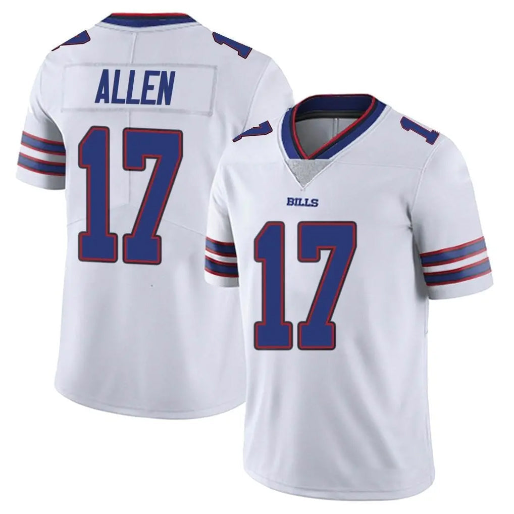 Elroe B.Bills #17 Josh Allen Player White Vapor Untouchable Limited Stitched Jerseys