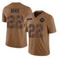 Elroe B.Bills #22 Ray Davis Player Brown Salute To Service Limited Stitched Jerseys