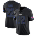 Elroe B.Bills #22 Ray Davis Player Limited Black Impact Stitched Jerseys