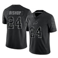 Elroe B.Bills #24 Cole Bishop Player Black RFLCTV Limited Stitched Jerseys