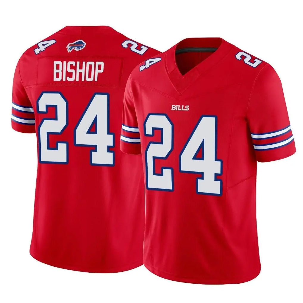 Elroe B.Bills #24 Cole Bishop Player Red Vapor F.U.S.E. Limited Stitched Jerseys