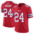 Elroe B.Bills #24 Cole Bishop Player Red Vapor Untouchable Limited Home Game Stitched Jerseys