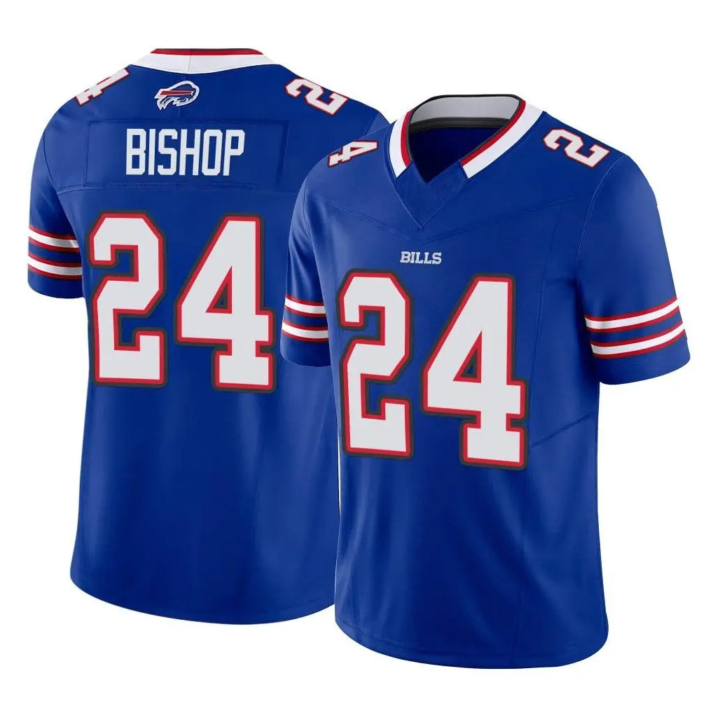 Elroe B.Bills #24 Cole Bishop Player Royal Vapor F.U.S.E. Limited Stitched Jerseys