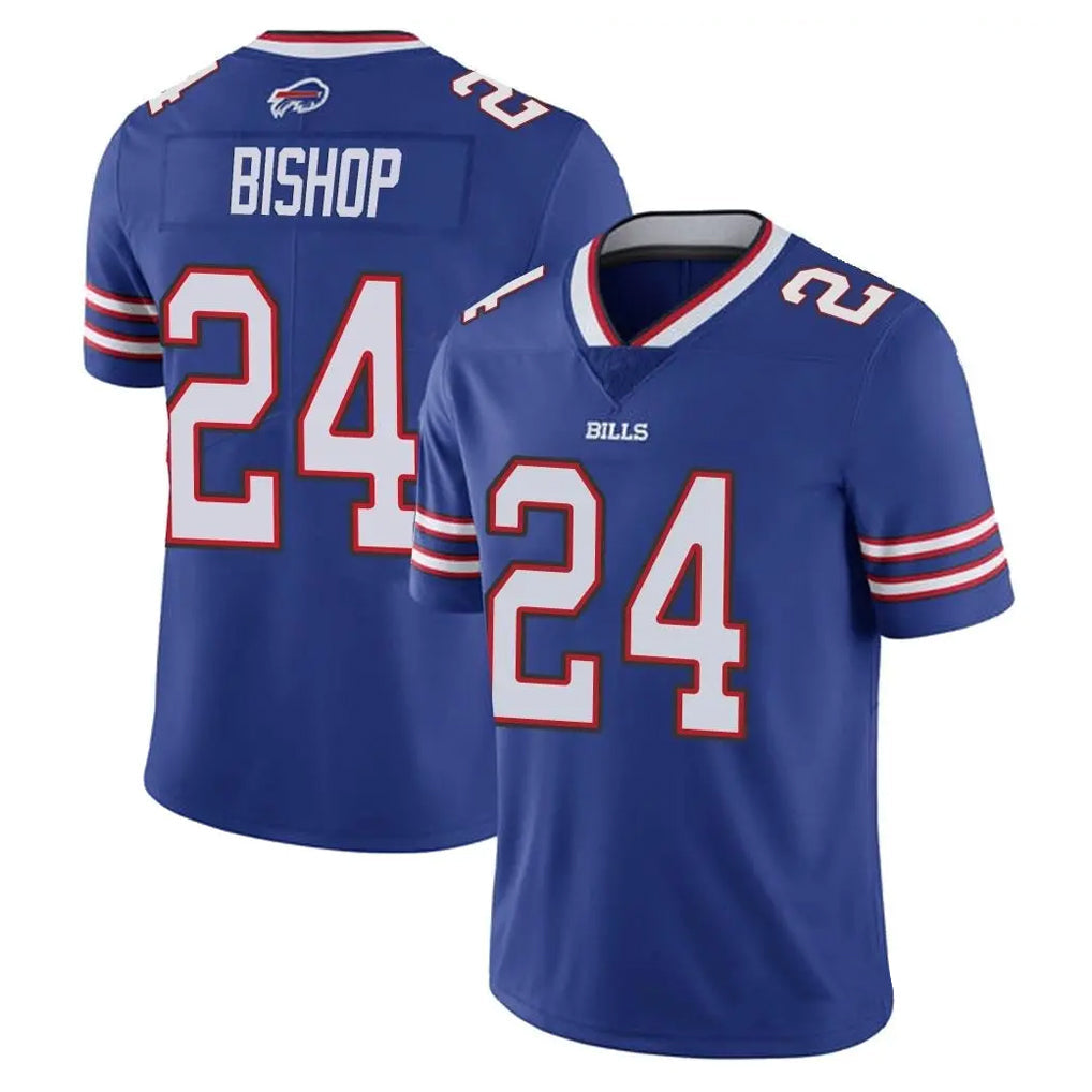 Elroe B.Bills #24 Cole Bishop Player Royal Vapor Untouchable Limited Stitched Jerseys