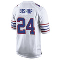 Elroe B.Bills #24 Cole Bishop Player White Alternate Limited Home Game Stitched Jerseys