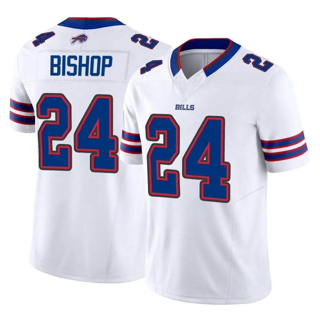 Elroe B.Bills #24 Cole Bishop Player White Vapor F.U.S.E. Limited Stitched Jerseys