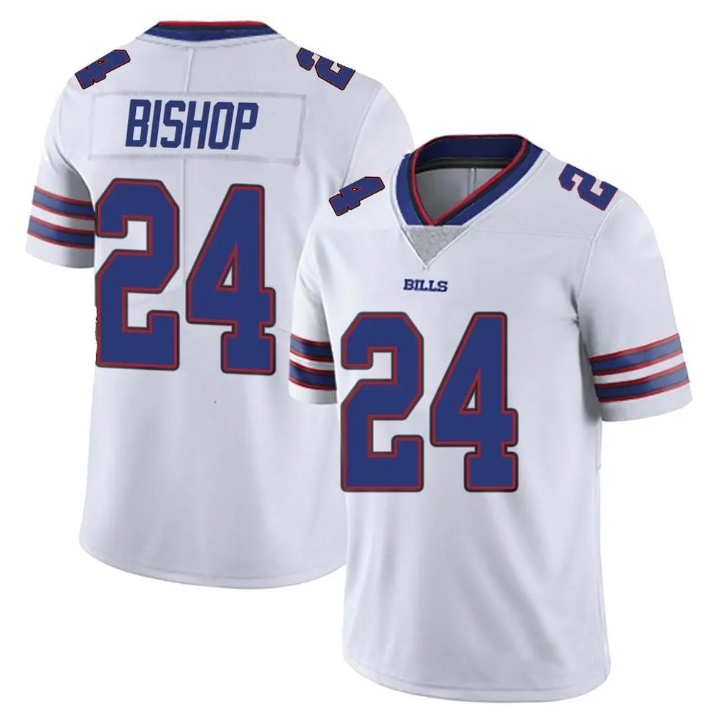 Elroe B.Bills #24 Cole Bishop Player White Vapor Untouchable Limited Stitched Jerseys