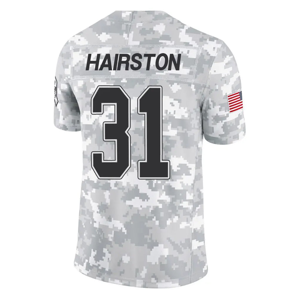 Elroe B.Bills #31 Maxwell Hairston Player Arctic Camo Salute to Service Limited Stitched Jerseys