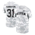 Elroe B.Bills #31 Maxwell Hairston Player Arctic Camo Salute to Service T-Shirt Hoodies Stitched Jerseys