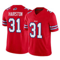 Elroe B.Bills #31 Maxwell Hairston Player Red Vapor F.U.S.E. Limited Home Game Stitched Jerseys
