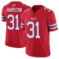 Elroe B.Bills #31 Maxwell Hairston Player Red Vapor Untouchable Limited Home Game Stitched Jerseys