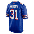 Elroe B.Bills #31 Maxwell Hairston Player Royal Home Game Stitched Jerseys