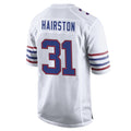 Elroe B.Bills #31 Maxwell Hairston Player White Alternate Limited Home Game Stitched Jerseys