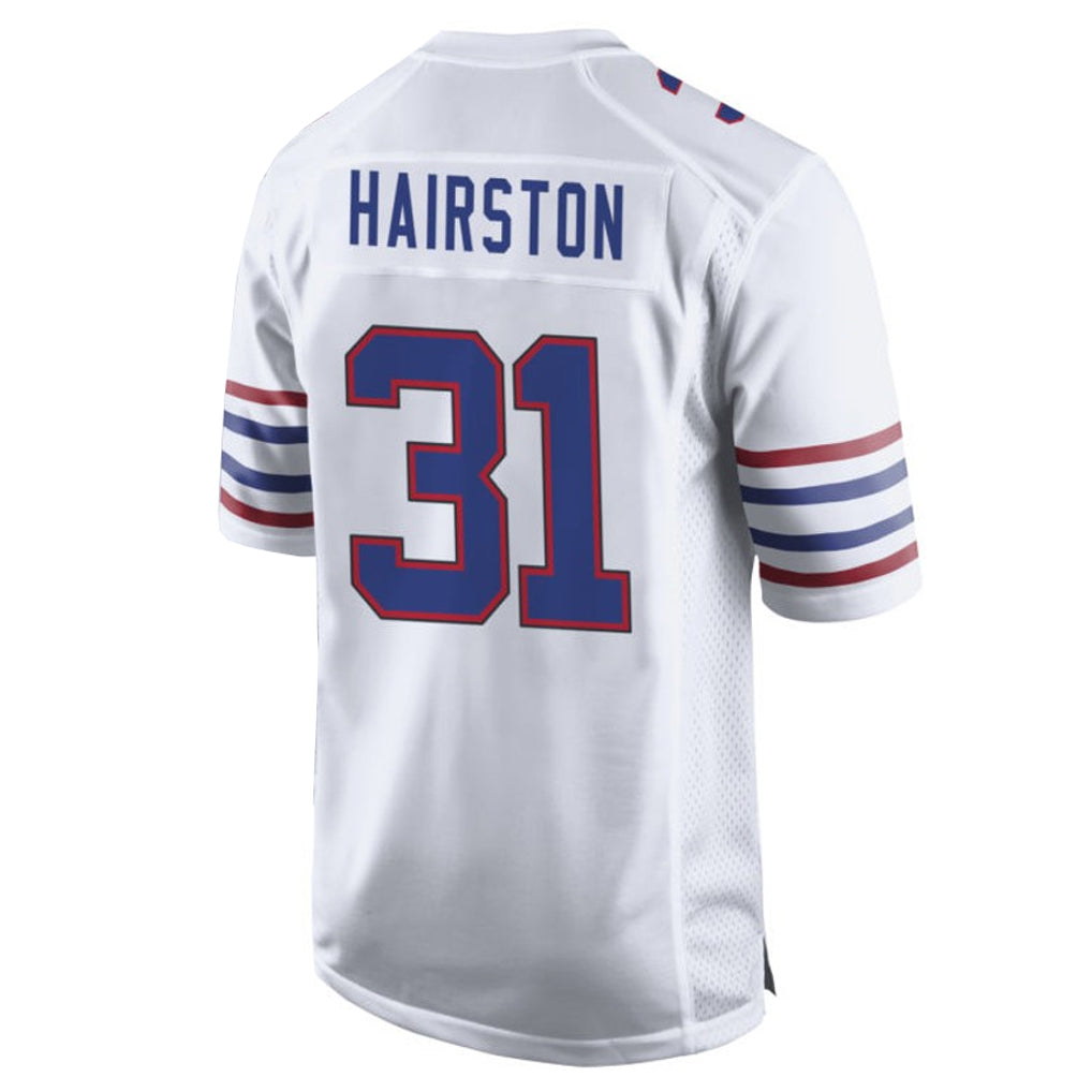 Elroe B.Bills #31 Maxwell Hairston Player White Alternate Limited Home Game Stitched Jerseys