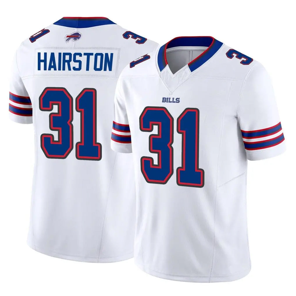 Elroe B.Bills #31 Maxwell Hairston Player White Vapor F.U.S.E. Limited Home Game Stitched Jerseys
